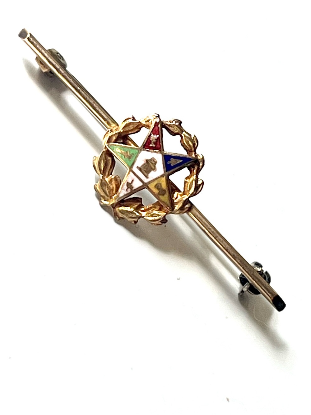 Vintage Masonic Enamel Pin